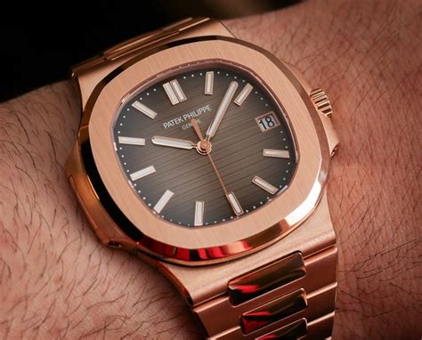 patek philippe nautilus 5711 in rose gold